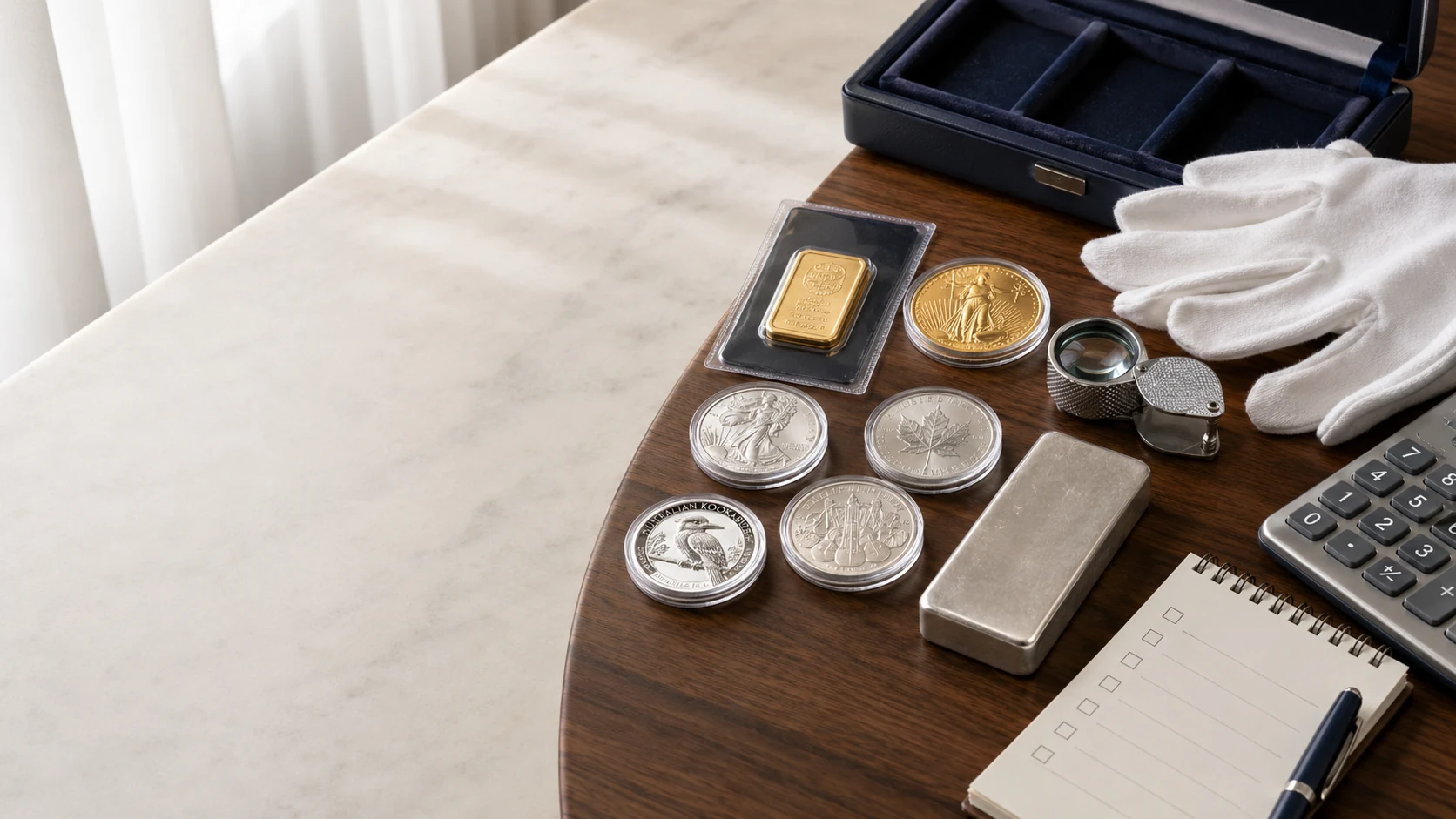Gold and silver starter collection